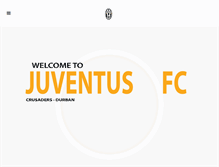 Tablet Screenshot of juventusfc.co.za